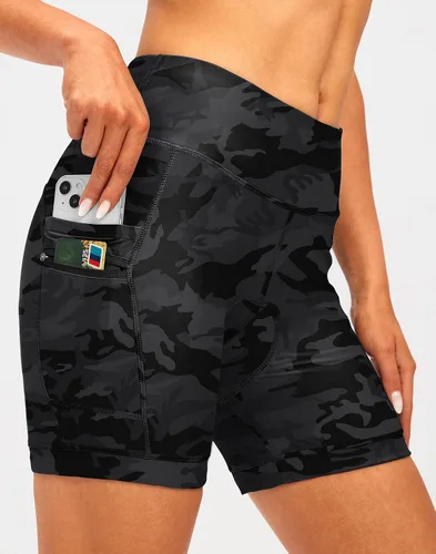 Miniatura 2 de Pantalones cortos de ciclismo acolchados 4D para mujer, 57 pulgadas, ropa interior de ciclismo, ciclismo de carretera, pantalones cortos para mujer