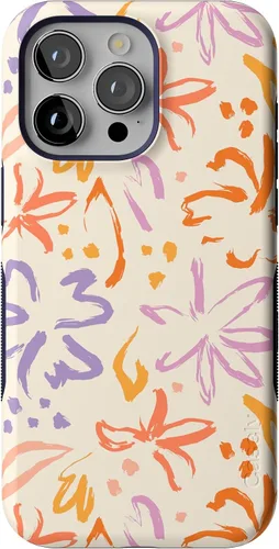 Miniatura 24 de Funda Casely para iPhone 15 Pro Max Todas las sonrisas Adhesivo de cara sonriente Compatible con MagSafe Diseño protector audaz