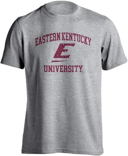 Miniatura 57 de Sport Your Gear NCAA Camiseta de manga corta retro con licencia oficial de aspecto desgastado para el día del juego, camiseta de espíritu deportivo