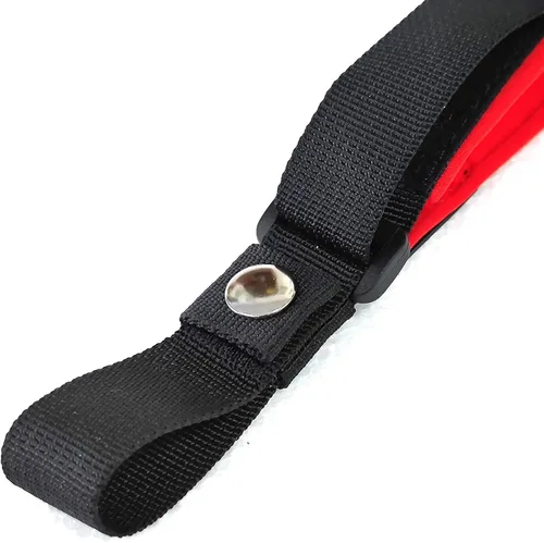 Miniatura 6 de Correa de muñeca ajustable manos libres, paquete de 2 correas de muñeca de tela de buceo suave y cómoda correa de perro para correa retráctil