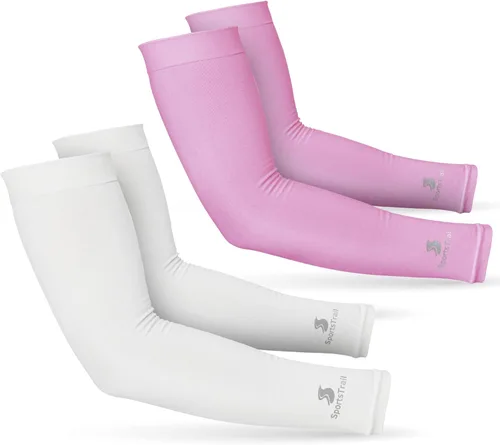 Miniatura 34 de SportsTrail Mangas Refrescantes para Brazos para Hombres y Mujeres – Transpirables, Protección Solar UV, Mangas Deportivas para Brazos para Mujeres