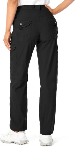 Miniatura 2 de Pantalones tipo cargo enrollables para mujer impermeables ligeros de secado rápido bonitos bolsillos