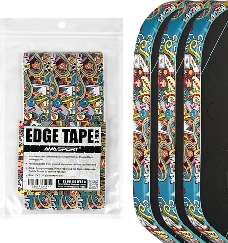 Miniatura 62 de PICKLETECH Pickleball Edge Guard Tape – Pink Unicorn Pattern Edge Tape for Pickleball Paddle - Fit Perfectly Curved Edge - No Wrinkling Sonrisa verde