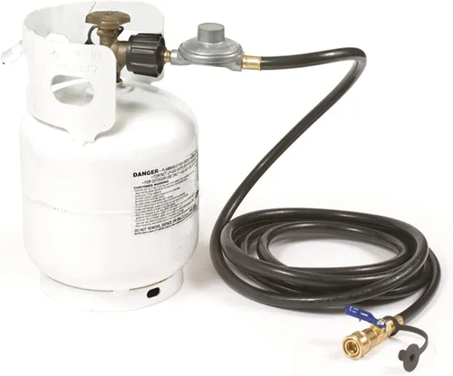 Miniatura 7 de Camco 57629 - Manguera reguladora de propano, 6 pies, con conector rápido hembra de Acme Nut