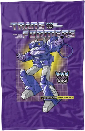 Miniatura 5 de LOGOVISION Transformers Bumblebee - Manta polar de 36 x 58 pulgadas