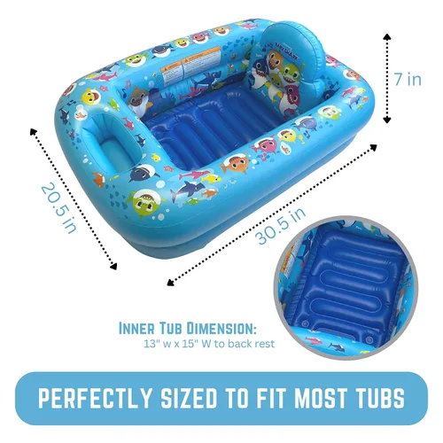 Miniatura 3 de Nickelodeon Baby Shark Making a Splash - Bañera inflable para bebé