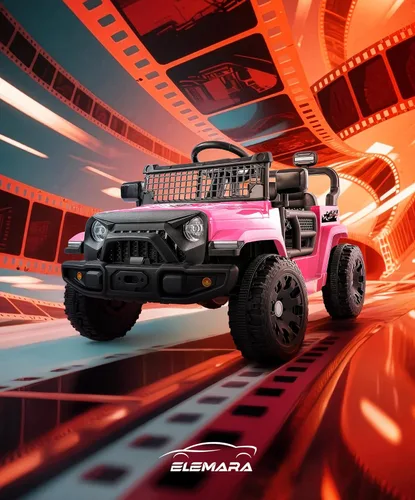Miniatura 6 de ELEMARA Auto de paseo para niños, juguetes de paseo de 12 V con control remoto, autos eléctricos para niños con Bluetooth, luces LED, auto a batería