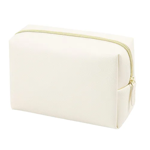 Miniatura 12 de Bolsa de maquillaje GFU para mujeres, linda bolsa de cosméticos, bolsa ligera de aseo y maquillaje, gran bolsa organizadora de almacenamiento