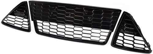 Miniatura 14 de GRAND ORANGE Cubierta de rejilla central inferior delantera compatible con Ford F150 2018 2019 2020 Cubierta central sin clips de metal JL3Z17B968BB