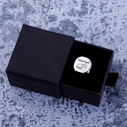 Miniatura 9 de Regalos de lata de aniversario de 10 años para él, ella, dados de comida, dados de 10 aniversario, regalos de boda para parejas, esposa, marido