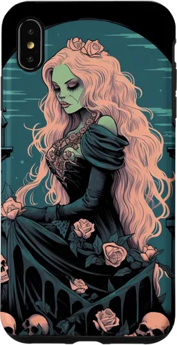 Miniatura 10 de Funda para iPhone 13 Pro Gothic Girl Pastel Goth Wiccan Pagan Anime Nu Goth Grunge