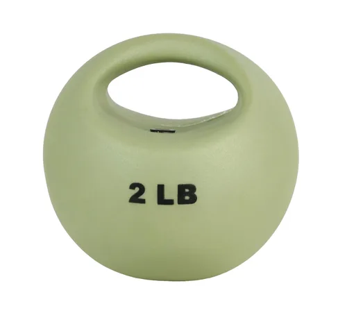 Miniatura 12 de CanDo 1-329 balón medicinal con una asa, Multicolor, 1