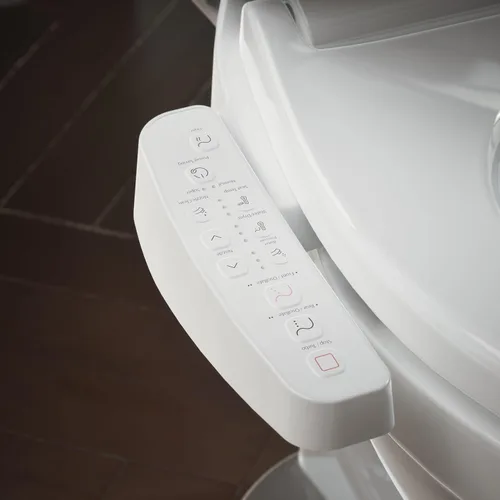 Miniatura 16 de Kohler PureWash E580 Asiento de Inodoro Bidé Alargado, Blanco, Tapa de Cierre Silencioso Previene Golpes, Boquilla Autolimpiante, Presión de Agua