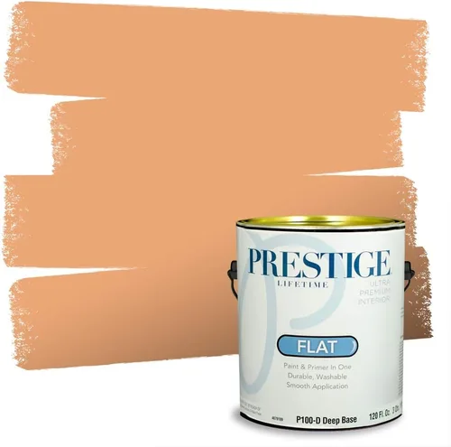 Miniatura 85 de PRESTIGE Pintura exterior e imprimación en uno, bronceado Aberdeen, plano, 1 galón