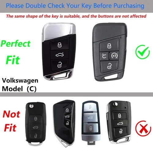 Miniatura 18 de Funda para llavero BMW con llavero, fibra de carbono real, protección de aleación de zinc, compatible con BMW 1 3 4 5 6 7 Series X1 X3 X4 M5 M6 GT3