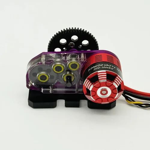 Miniatura 2 de FURITEK Micro KMD Motor sin escobillas con piñón de acero para FCX24, compatible con furitek Lizard Pro ESC para automóviles RC, camiones RC
