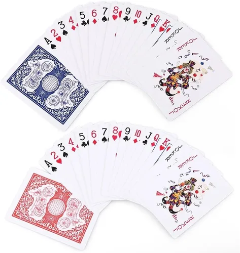 Miniatura 3 de Juego de cartas de juego con revestimiento de plástico, paquete de 3 cartas especiales No. 976 para póker, noches de juego, blackjack, fiestas