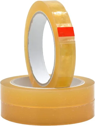 Miniatura 9 de WOD BCST - Cinta de embalaje biodegradable, transparente, 1/2 pulgada x 72 yardas (paquete de 3) cinta ecológica de celofán para sellado