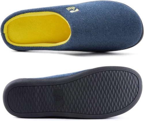 Miniatura 2 de Pantuflas RockDove para hombre de espuma viscoelástica, dos tonos