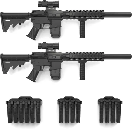 Miniatura 4 de GMW PMAG - Soporte para cargador magnético AR, soporte de pared AR para montaje en pared, seguro para armas, almacenamiento AR Mag y accesorios