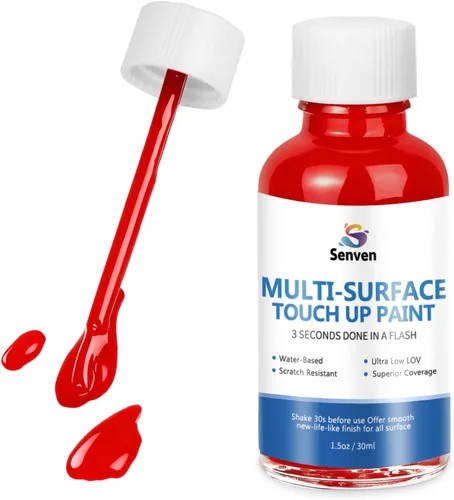 Miniatura 12 de Pintura acrílica para pisos de concreto y garaje, 1 galón, color beige y blanco, kit de 2 autos de 300 a 320 pies cuadrados para interiores