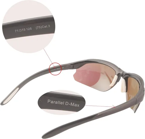 Miniatura 6 de Walleva Lentes de repuesto para gafas de sol Smith Optics Parallel D-Max Varias opciones disponibles
