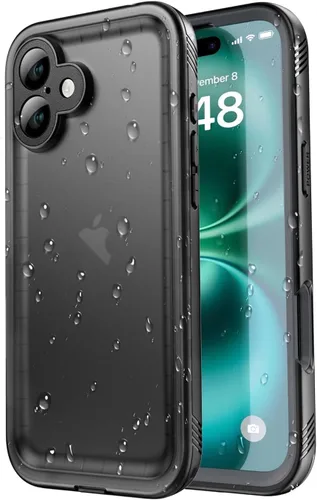 Miniatura 67 de SPORTLINK Funda para iPhone 15 Pro Max, IP68 resistente al agua, protección militar, cuerpo completo, resistente, a prueba de golpes, sellado 360, a