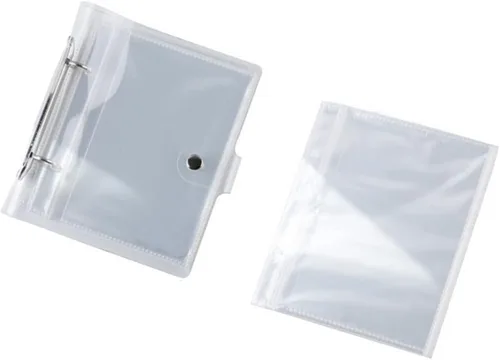 Miniatura 5 de Álbumes de fotos de 2 x 3 pulgadas, libros de fotos para imágenes de 2.5 x 3.5, mini álbum de fotos con tapa abatible, soporte impermeable