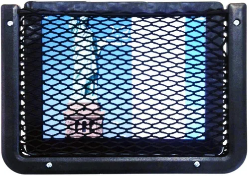 Miniatura 2 de Bolsillo de red de malla elástica enmarcada para auto, caravana u organización y almacenamiento en el hogar (8 x 11 pulgadas)