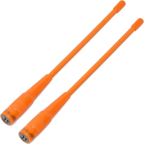 Miniatura 6 de HYS Antena macho SMA de 6.6 ft, 27.6 in, antena de radio VHF UHF Soft Whip de 2 vías para 136-174/400-470Mhz Walkie Talkie YAESU/Vertex VX-3R VX-6R
