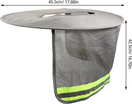 Miniatura 2 de Mobestech Sombrero reflectante para hombre, sombreros de verano para hombres, gorras para hombre, accesorios para casco duro para hombre, protección
