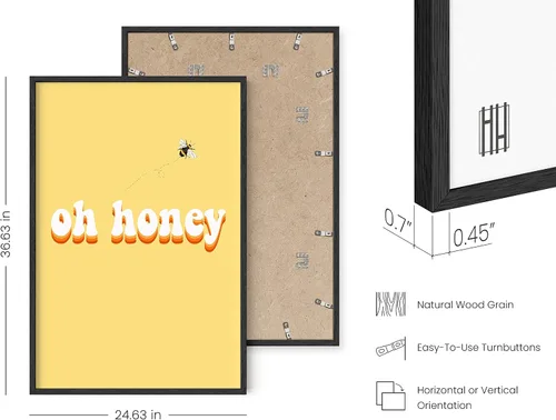 Miniatura 73 de Haus and Hues Arte de pared amarillo – Pósteres estéticos con cita para adolescentes, pósteres estéticos para dormitorio, niñas, impresión artística
