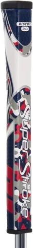 Miniatura 12 de SuperStroke Zenergy Pistol Golf Putter Grip Blanco/Plata