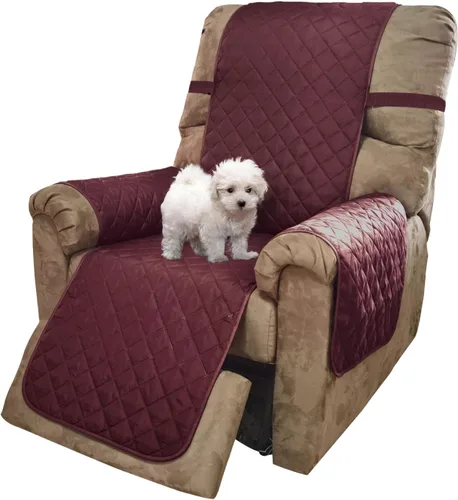 Miniatura 54 de U-NICE HOME Funda de sofá reversible para perros con correas elásticas, resistente al agua, protector de muebles para mascotas, funda de sofá