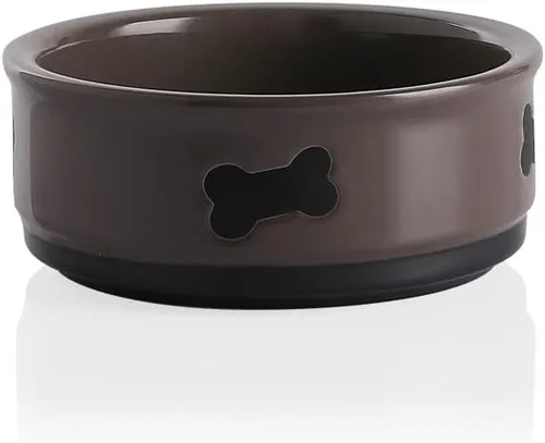 Miniatura 16 de Sweejar Cuencos de Cerámica para Perros, Plato de Comida para Perros Pequeños y Gatos, Cuenco de Porcelana Resistente para Mascotas para Comida