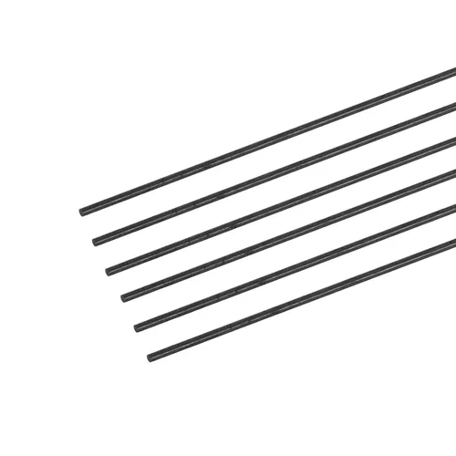 Miniatura 36 de MECCANIXITY Varilla de fibra de carbono, 0.157 in x 5.906 in para RC Plane DIY Herramienta Tubo de ala Quadcopter Brazo, Paquete de 6