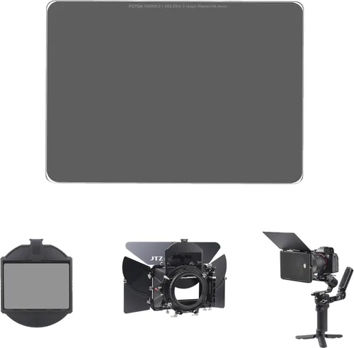 Miniatura 10 de Fotga Pro Glass Cine 4X5.65 ND64 1.8 Filtro de densidad neutra 6 paradas MC Nano Recubrimiento Filtro ND de 0.157 in de grosor para caja mate de 4 x
