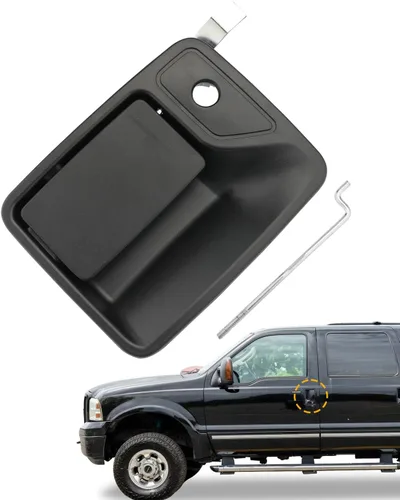 Miniatura 11 de Gledewen Manija de puerta exterior, lado delantero del conductor, compatible con Ford F-250/F-350/F-450/F-550 Super Duty/Ford Excursion 1999-2016