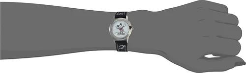Miniatura 2 de Reloj de Mickey Mouse MK1006 de Disney, con esfera color blanco y pulsera negra