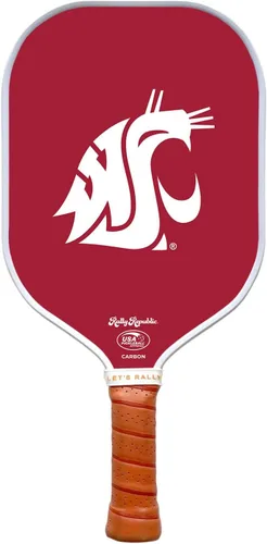 Miniatura 8 de Raqueta de pickleball colegial oficialmente licenciada - Raqueta aprobada por la Asociación de Pickleball de EE. UU. - Núcleo de nido de abeja Texas
