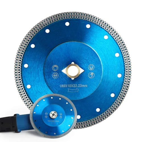 Miniatura 12 de 2 unids/lote 4 pulgadas Super Thin Diamond Saw Blades Porcelana Azulejos de corte para granito mármol azulejos de cerámica