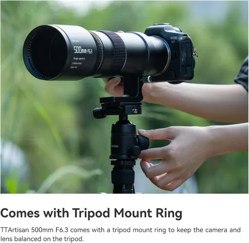Miniatura 9 de TTArtisan 19.685 in F6.3 X-Mount para Fuji X, Super Telefoto Manual Focal Lente para Fuji X-Mount Cámaras X-T30 X-T3 X-T4 X-T5 X-T100 X-T200 X-T30