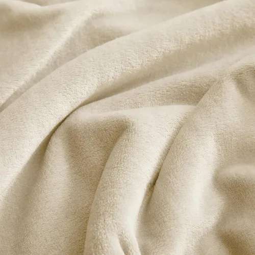 Miniatura 5 de KMUSET Manta de Tiro Súper Suave Premium de Franela de Forro Polar Sedosa Tamaño de Tiro Beige Microfibra Manta Ligera para Uso en Todas