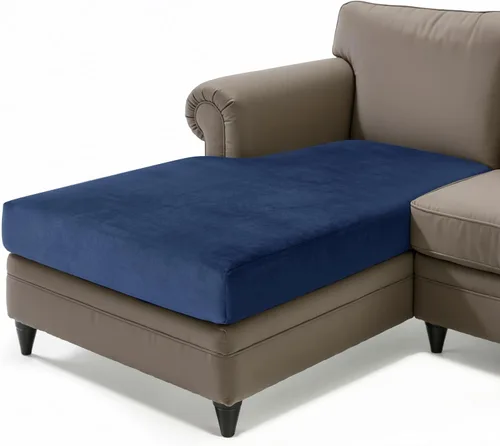 Miniatura 80 de Hokway Fundas de cojín elásticas para sofá Fundas de cojín para sofá Fundas de cojín de asiento de sofá Funda protectora de cojín(Chocolate, Mediano)