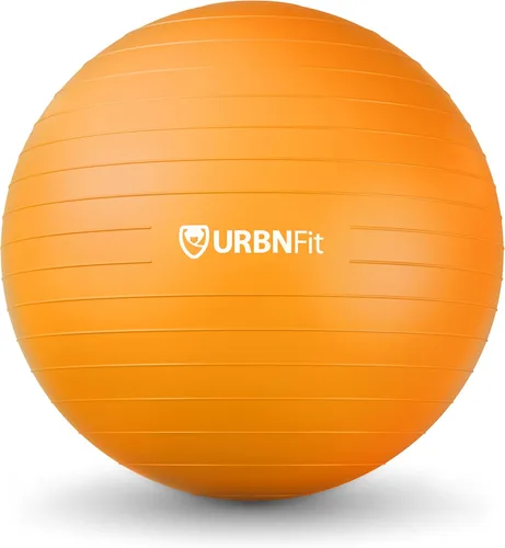 Miniatura 18 de URBNFit - Pelota de ejercicio, entrenamiento y yoga en varios tamaños, pelota para embarazo y estabilidad, antiestallido, incluye bomba de inflado