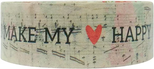 Miniatura 13 de allydrew Cinta adhesiva Washi, 0.591 in x 32.8 ft, zorros