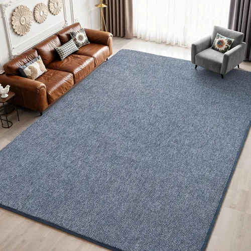 Miniatura 10 de Keeko Alfombras de área de 4 x 6 pies para sala de estar, alfombra suave y moderna de espuma viscoelástica para dormitorio, alfombra