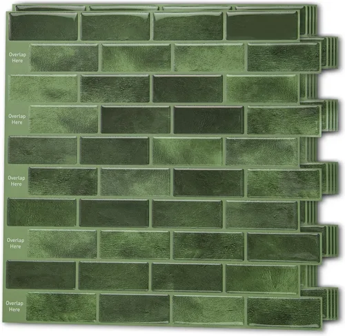 Miniatura 16 de Art3d - 10 hojas de azulejos adhesivos antisalpicaduras para cocina - 30 x 30 cm, adhesivo de pared para cocina, baño, encimera y sala de estar