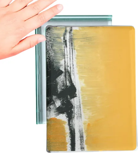 Miniatura 5 de Gel Press Herramienta de colocación: guía de alineación de precisión para impresión en gel, impresiones repetibles en capas, fácil posicionamiento