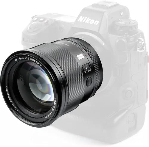 Miniatura 4 de Viltrox Lente de cámara de enfoque automático F1.2 PRO APS-C de 2.953 in para Nikon Z9 Z8 Z7 Z6 Z5 Z50 Z30 ZFC Nikon Z Mount Cámara Lente